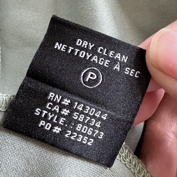 Bagatelle Collection Jacket Womens Large Sage Faux Suede Snap Shacket Collared - Picture 11 of 14